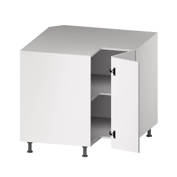 Base Corner Cabinet (1 Bi-Fold Door & 1 Shelf) for kitchen